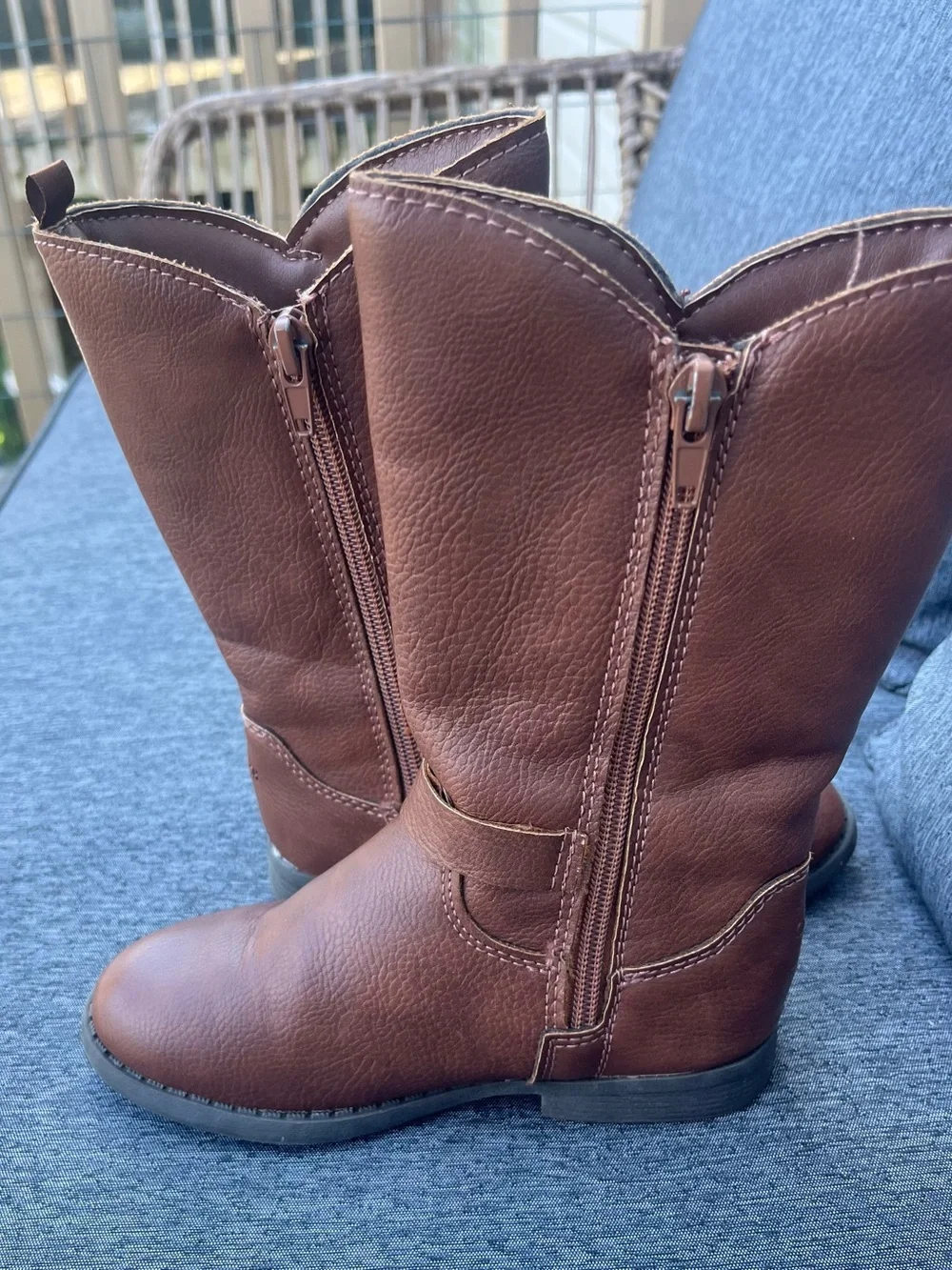 OshKosh B'gosh Kids Brown Tall Leather Boots